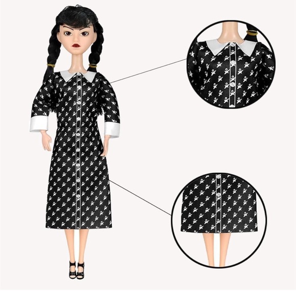 Wednesday doll- Adams family - Picture 2 of 3